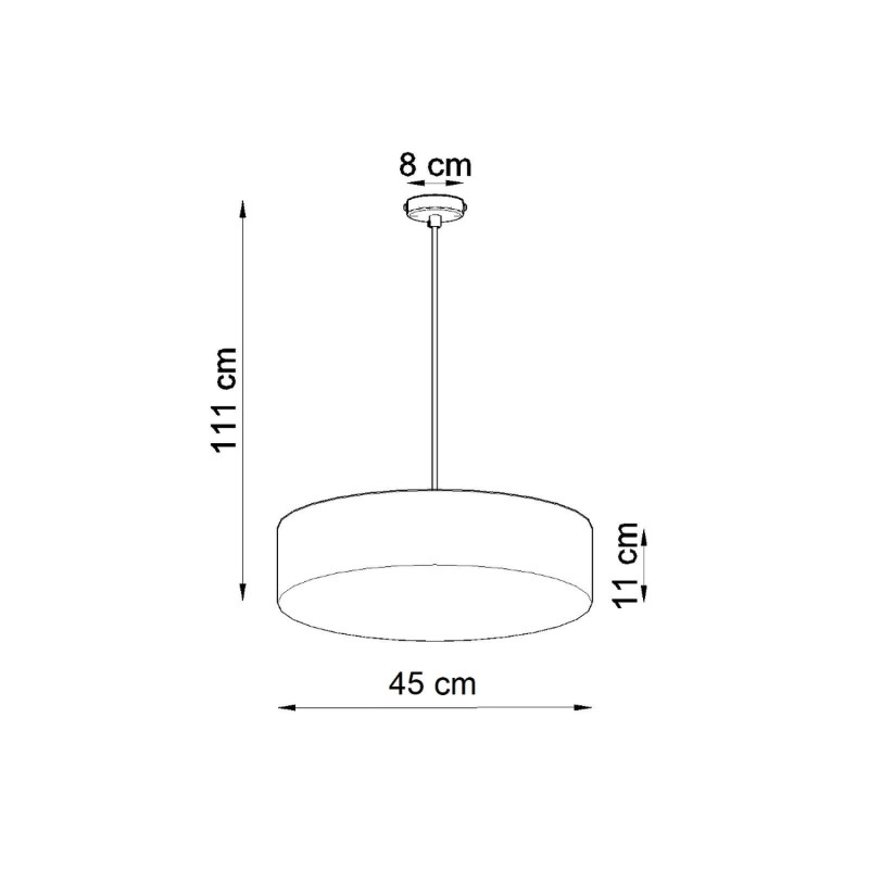 Pendel lampa ARENA 45 vit Pendel lampa ARENA 45 vit