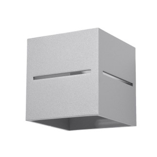 Vägglampa LOBO grå
