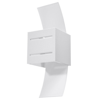 Vägglampa LORETO vit