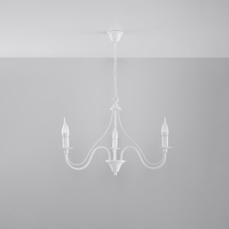 Ljuskrona MINERWA 3 vit