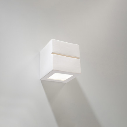 Vägglampa keramik LEO LINE