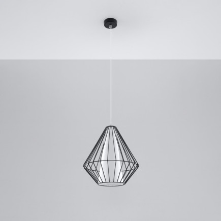 Pendel lampa DEMI svart