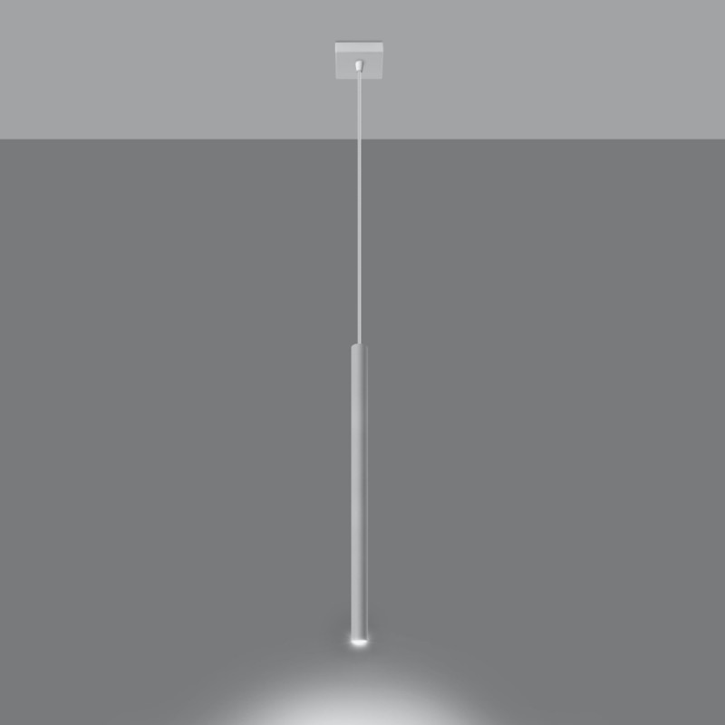 Pendel lampa PASTELO 1 vit