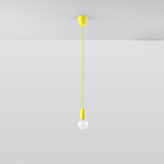 Pendel lampa DIEGO 1 gul