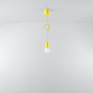 Pendel lampa DIEGO 1 gul