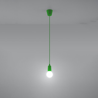Pendel lampa DIEGO 1 grön