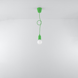 Pendel lampa DIEGO 1 grön