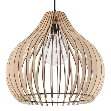 Pendel lampa APRILLA trä