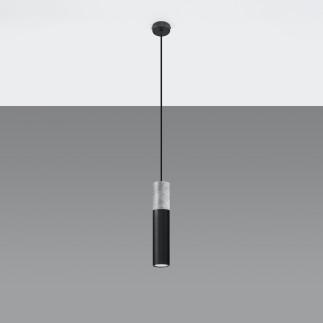 Pendel lampa BORGIO 1 svart