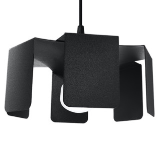 Pendel lampa TULIP svart