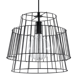 Pendel lampa GATE svart