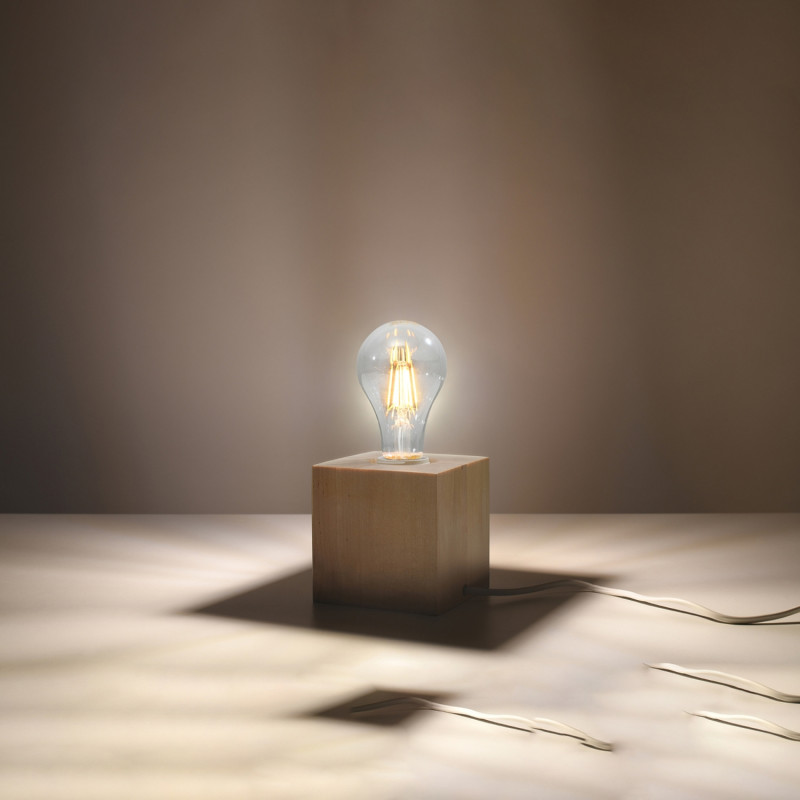 Bordslampa ARIZ trä