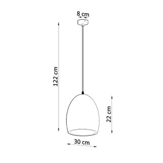 Keramik hängande lampa FLAWIUSZ Keramik hängande lampa FLAWIUSZ