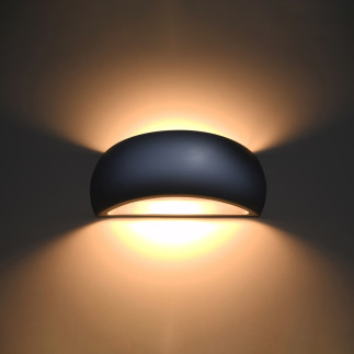 Vägglampa keramisk PONTIUS grå Vägglampa keramisk PONTIUS grå