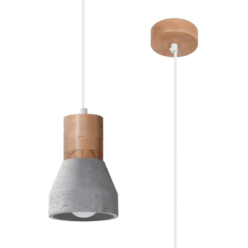 Pendel lampa QUBIC grå Pendel lampa QUBIC grå