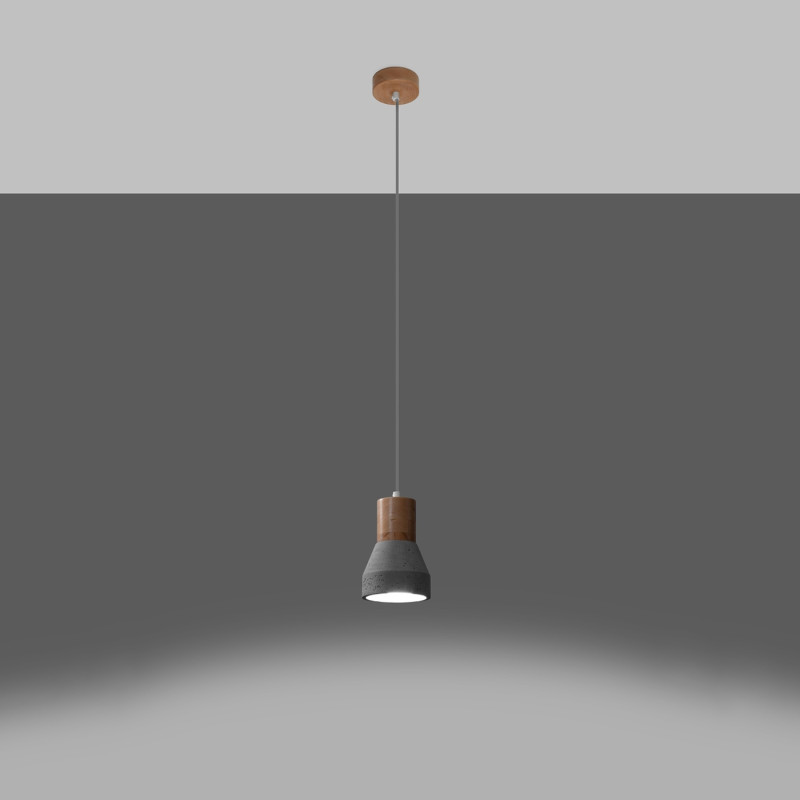 Pendel lampa QUBIC grå Pendel lampa QUBIC grå