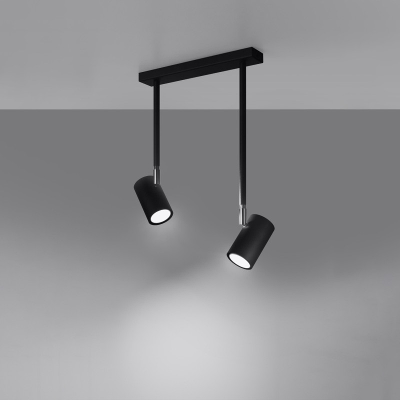 Taklampa NORANO 2 svart