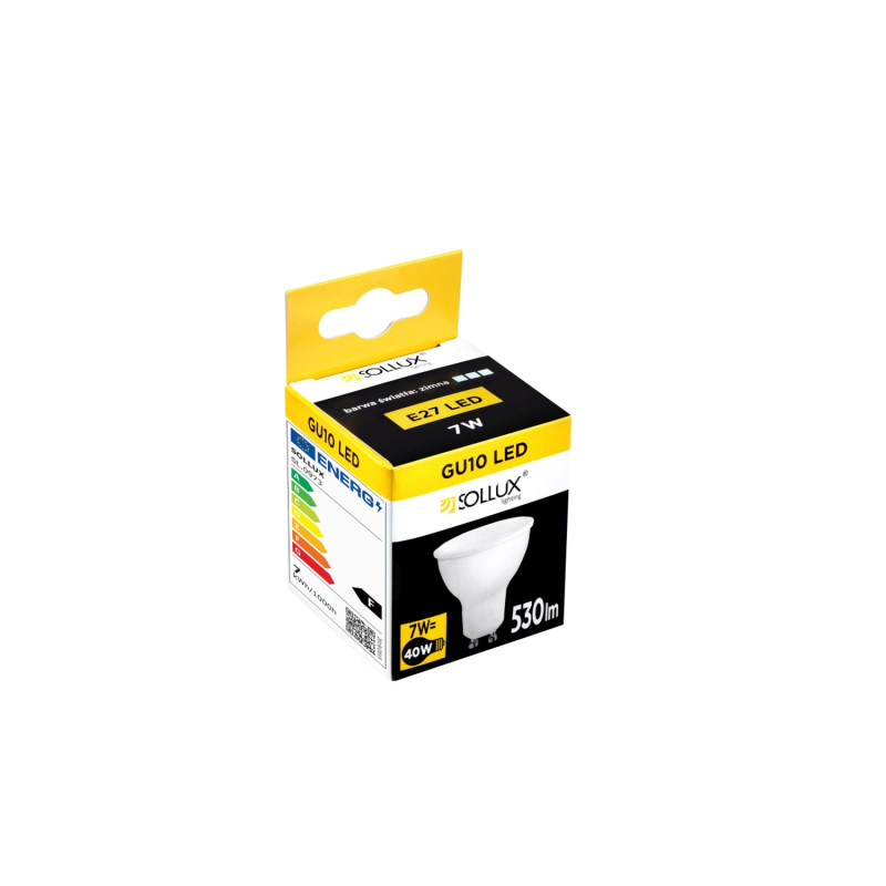 LED-lampa GU10 4000K 7W 530lm