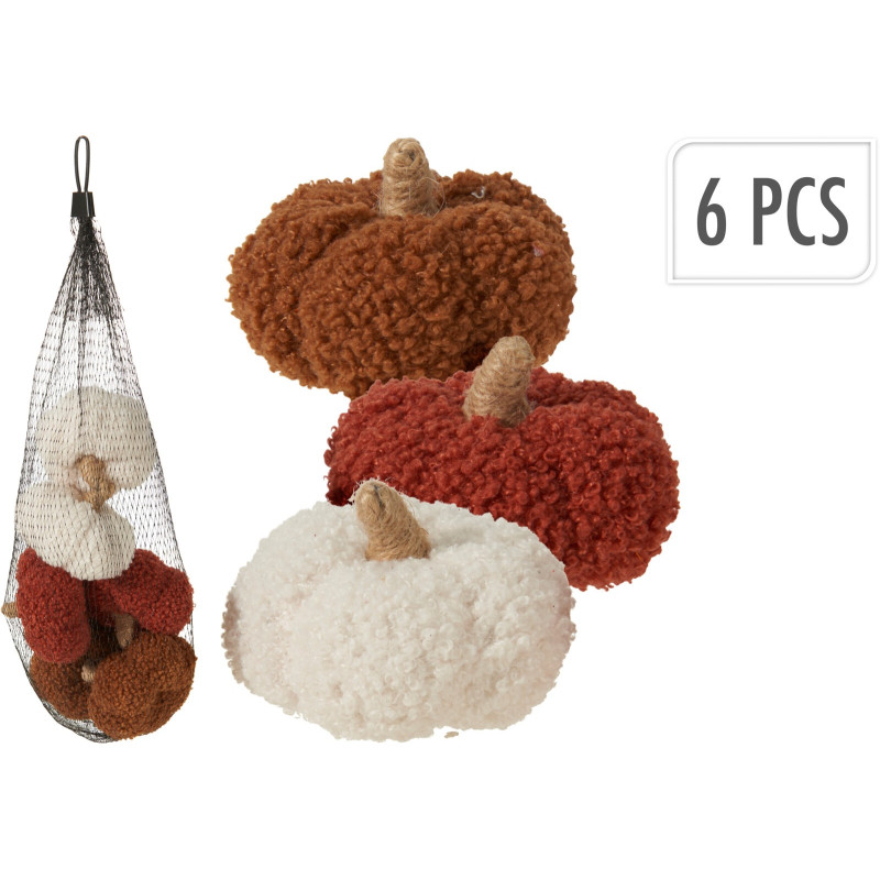 Pumpor Textil 6-pack 7,5 cm Pumpor Textil 6-pack 7,5 cm