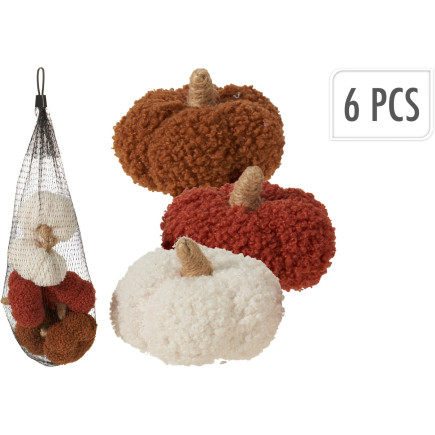 Pumpor Textil 6-pack 7,5 cm