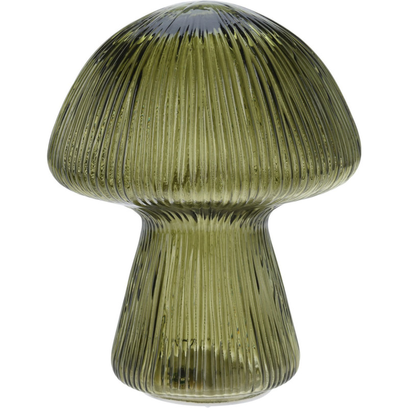 Bordslampa Lampa LED Svamp Grön 20 cm