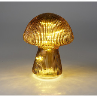 Bordslampa Lampa LED Svamp Grön 20 cm
