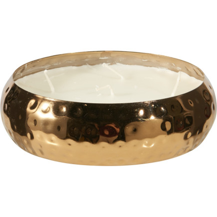 Ljus Guld Metall 17,5 cm