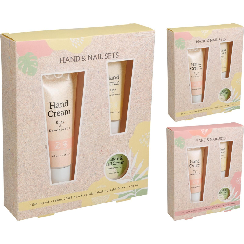 Hand- och nagelset Rose & Sandalwood Hand- och nagelset Rose & Sandalwood