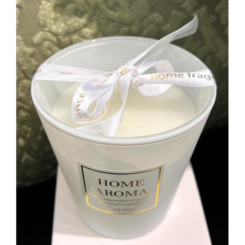 Doftljus Cotton vit i presentask Doftljus Cotton vit i presentask