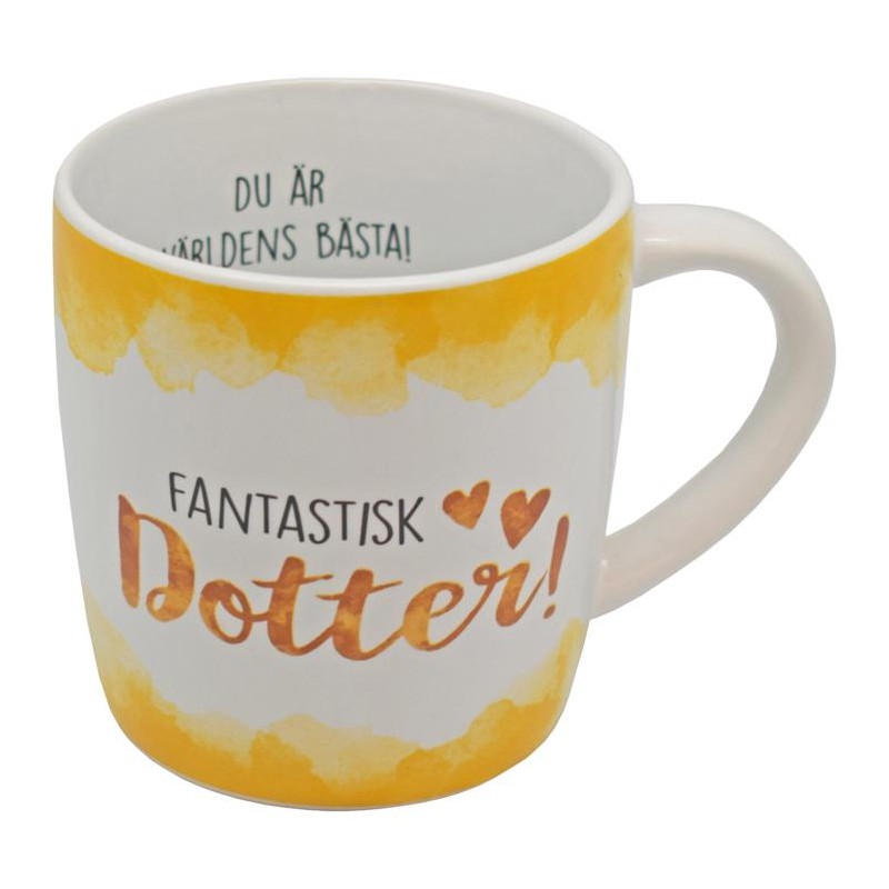 Mugg FANTASTISK DOTTER Mugg FANTASTISK DOTTER