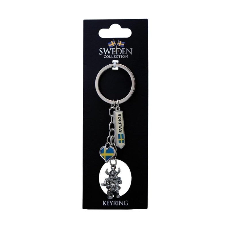 Nyckelring Souvenir Viking med hammare Nyckelring Souvenir Viking med hammare