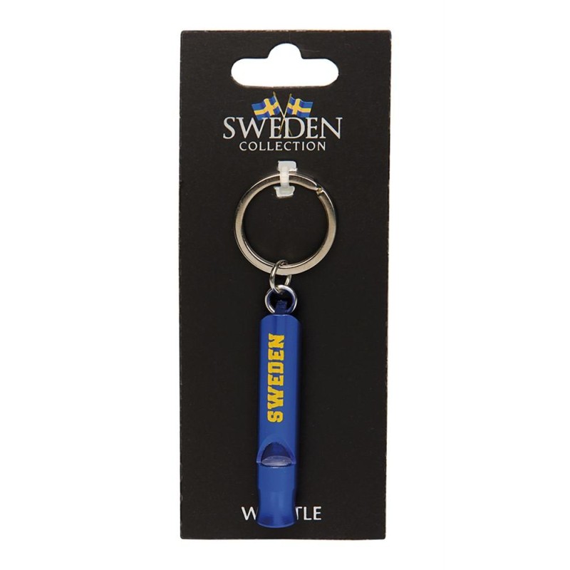 Nyckelring Souvenir Vissla SWEDEN Nyckelring Souvenir Vissla SWEDEN
