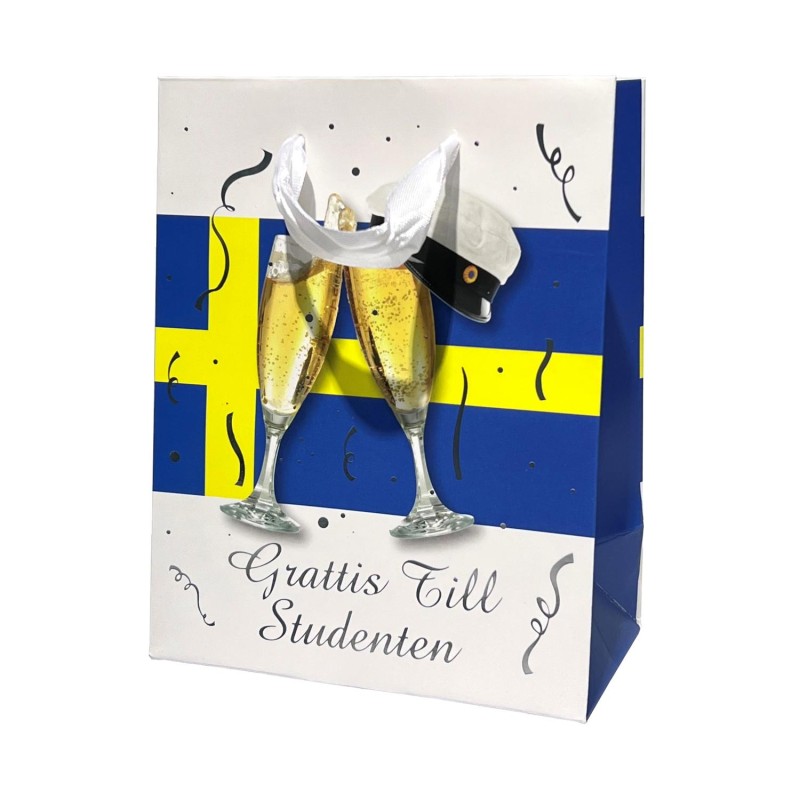 Presentpåse Student 14x18 cm 2-pack