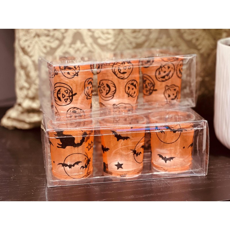 Ljushållare Halloween 3-pack Ljushållare Halloween 3-pack