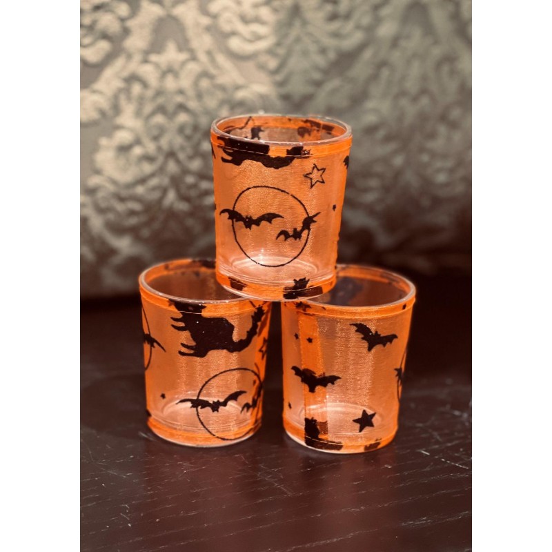 Ljushållare Halloween 3-pack Ljushållare Halloween 3-pack
