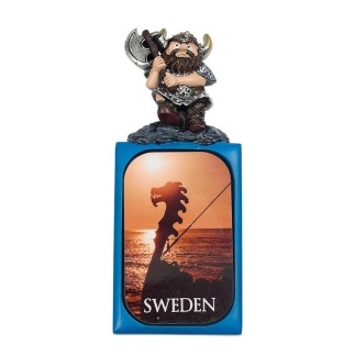 Magnet Vikingskepp / Viking m. yxa