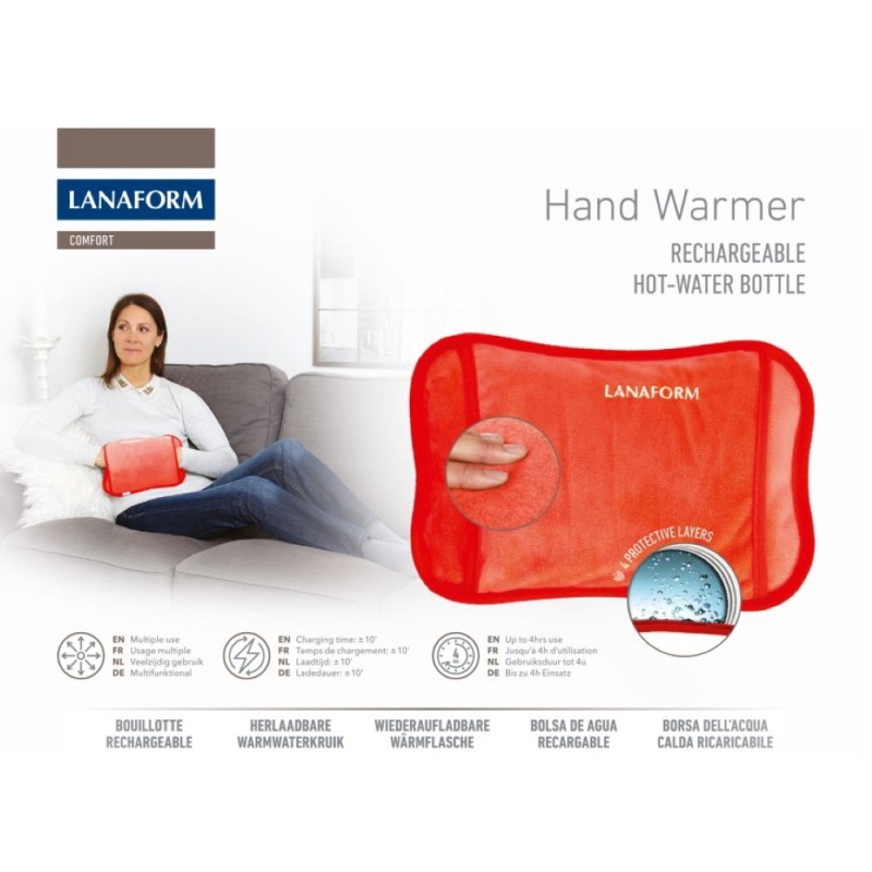 Värmekudde och handvärmare Grå HAND WARMER