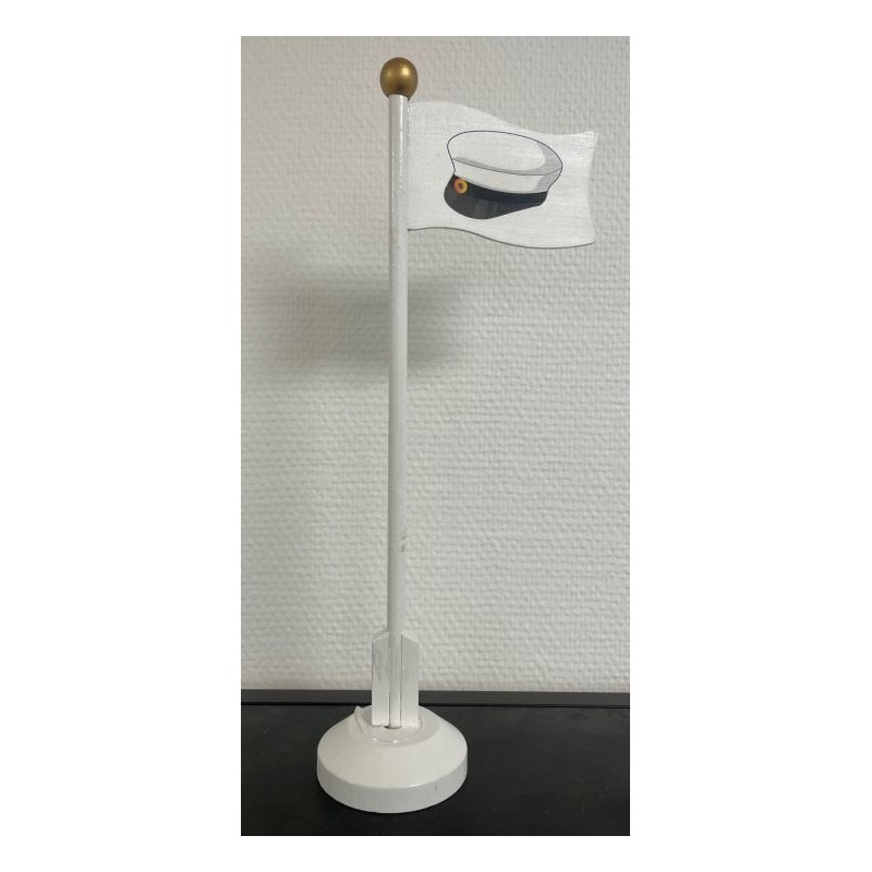 Bordsflagga Student Trä 30 cm
