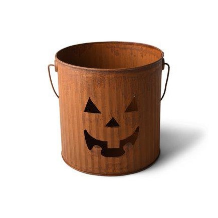 Lykta Halloween Marschall Ljus Rost