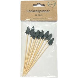 Pinnar Cocktailpinnar Granar Dekoration Jul 12-pack